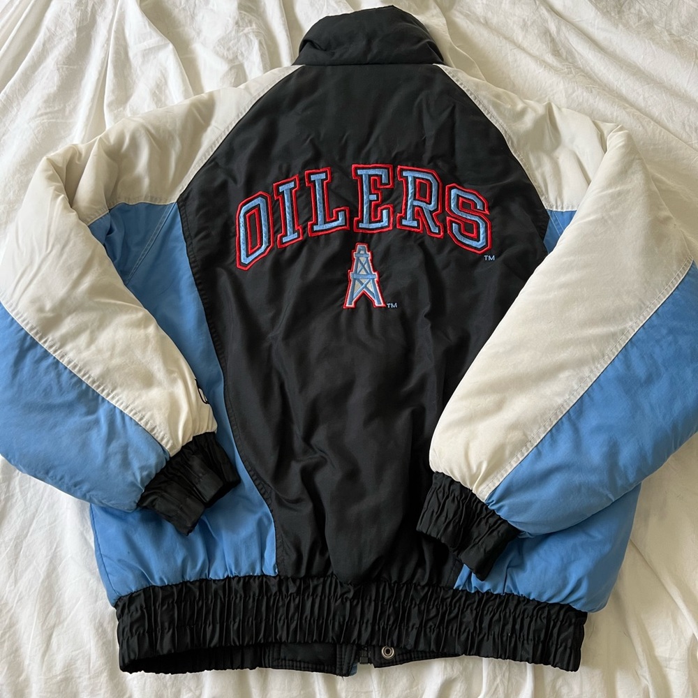 Vintage Houston Oilers Jacket